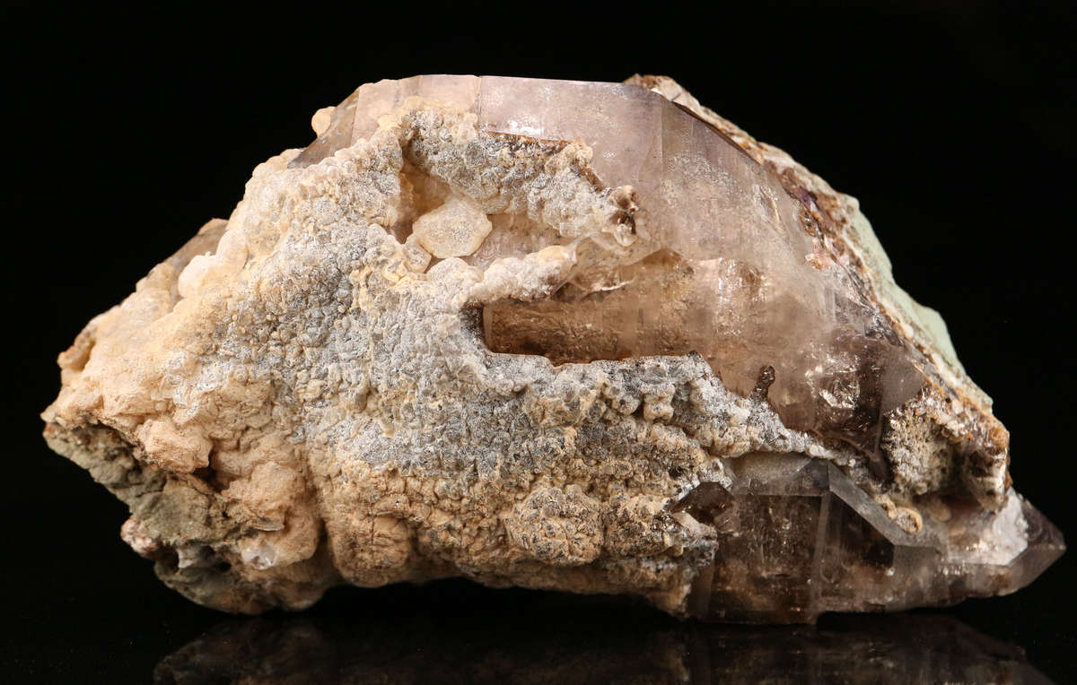 Amethyst Quartz Crystal, Gobobosebberge Mnt, Namibia