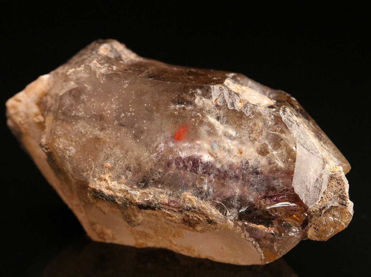 Amethyst Quartz Crystal, Gobobosebberge Mnt, Namibia