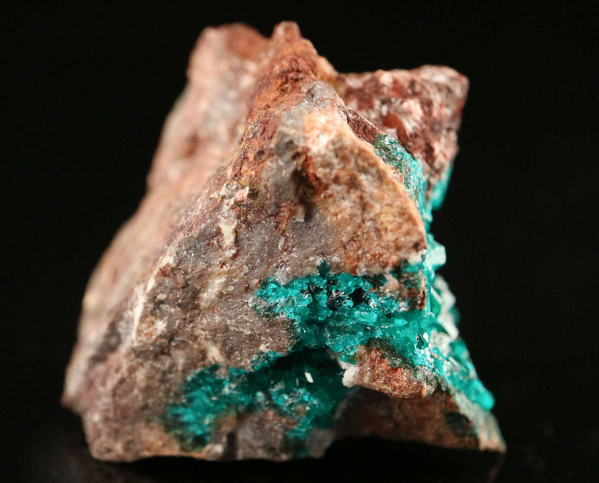 Dioptase on Matrix, Tsumeb Mine, Namibia