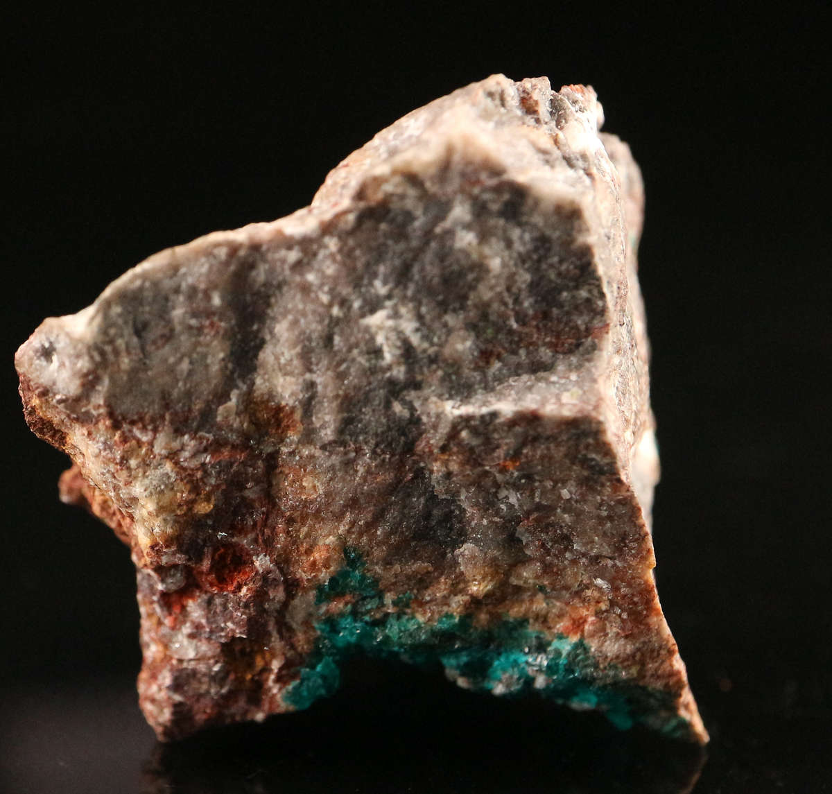 Dioptase on Matrix, Tsumeb Mine, Namibia