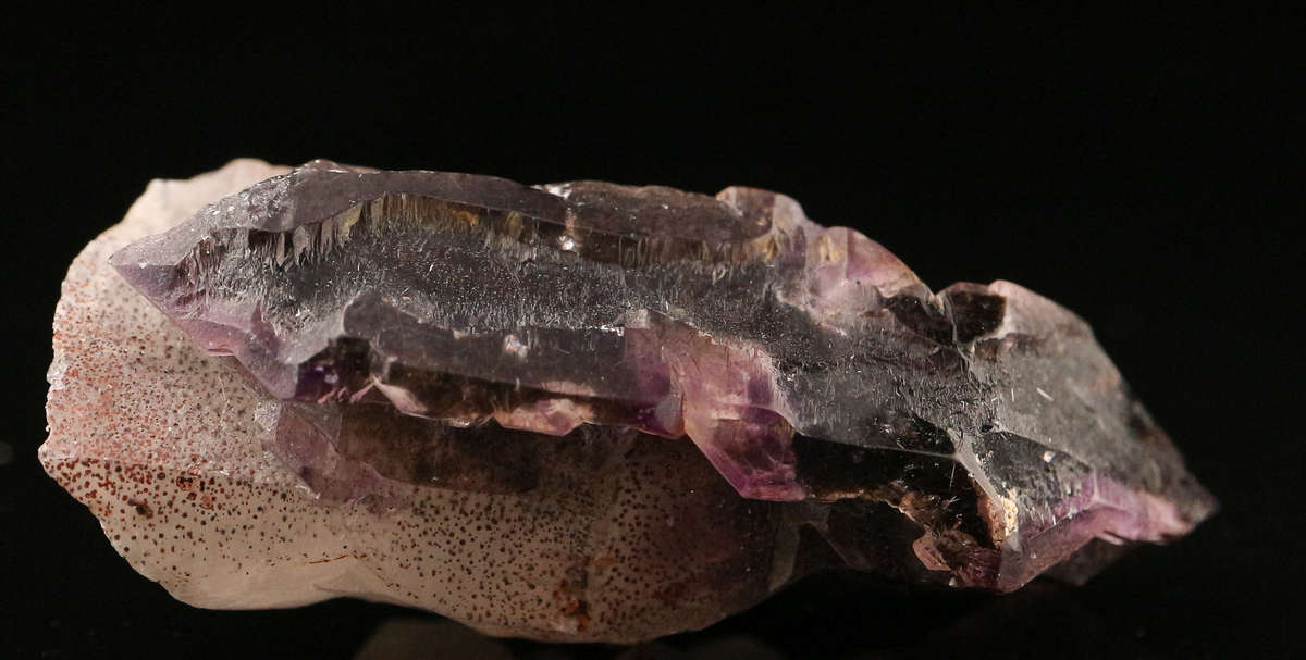 Amethyst Quartz Crystal, Gobobosebberge Mnt, Namibia