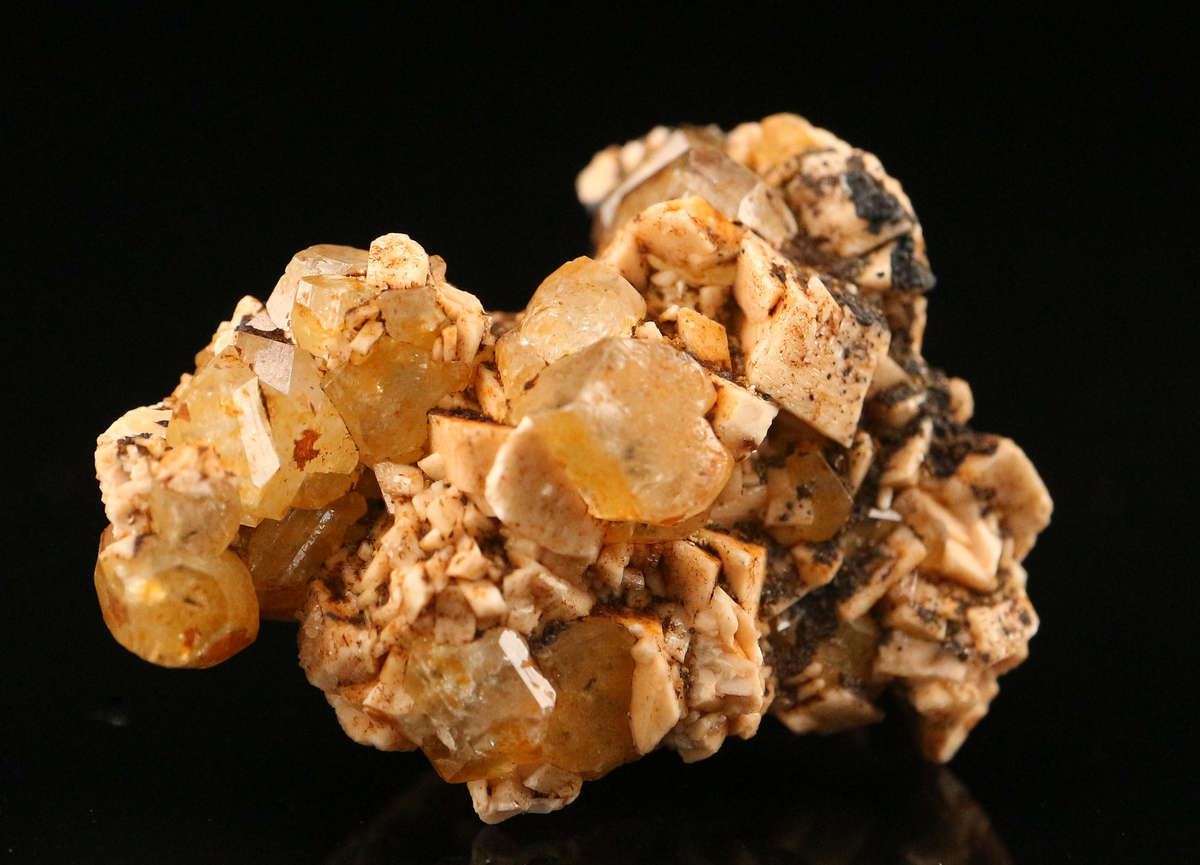 Topaz on Feldspar, Erongo Mnt Region, Namibia