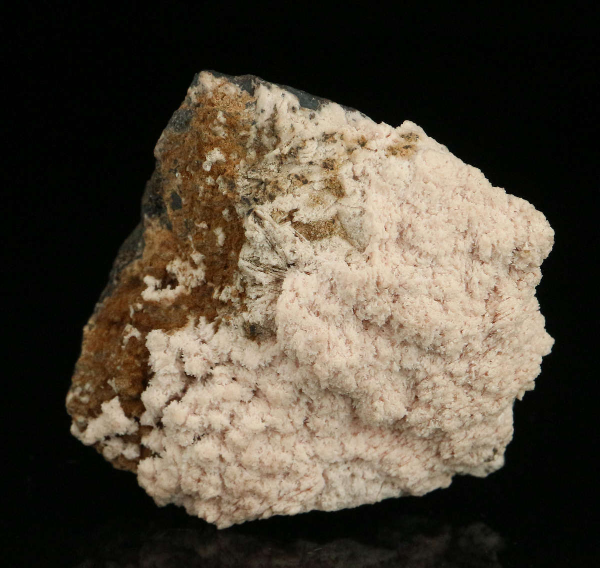 Manganoan Calcite on Matrix,"N'Chwaning II Mine, Kalahari Manganese Field, Northern Cape, South Afri