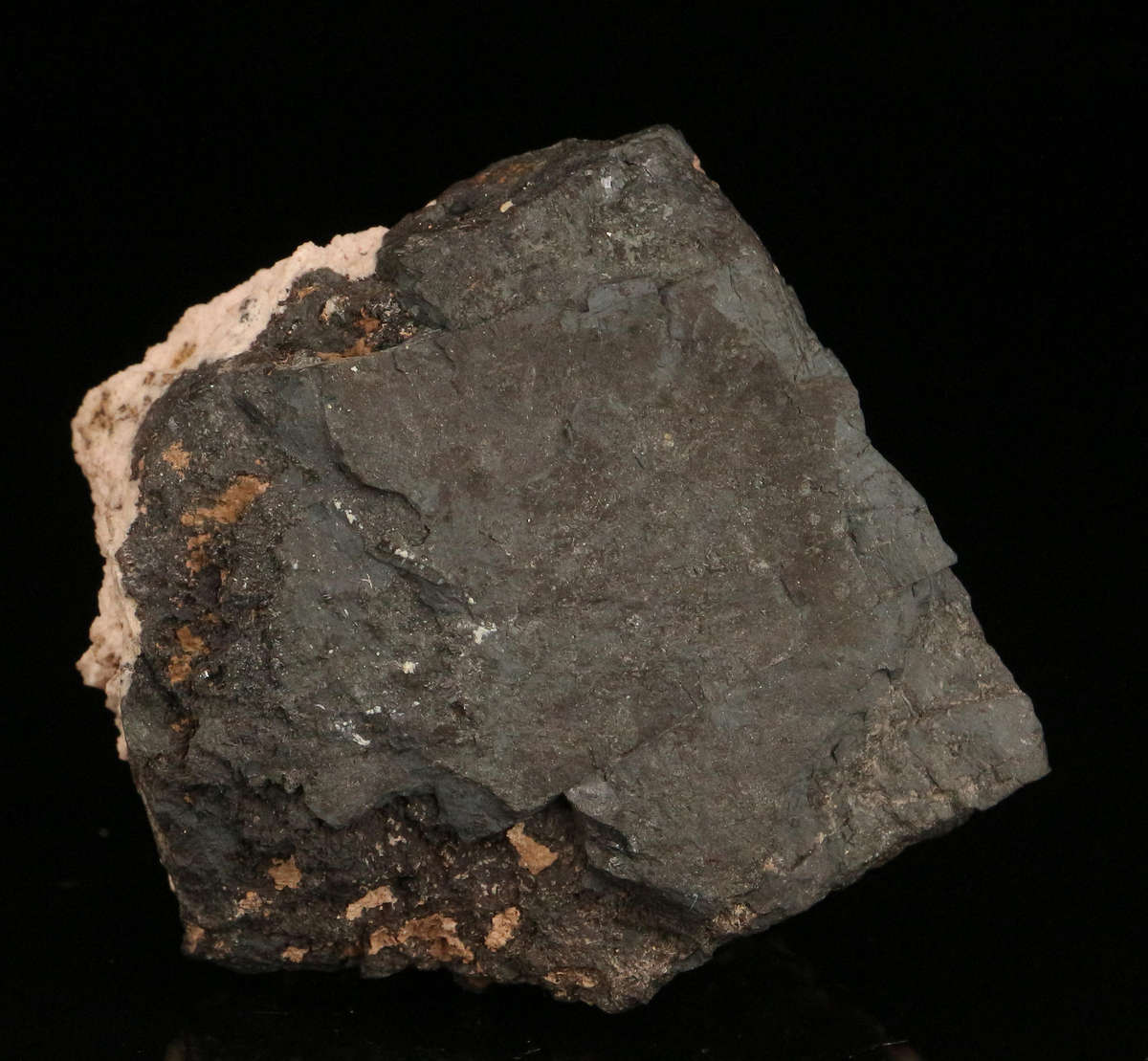 Manganoan Calcite on Matrix,"N'Chwaning II Mine, Kalahari Manganese Field, Northern Cape, South Afri