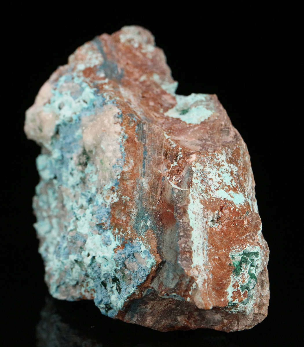 Shattuckite, Plancheite on Matrix, Tantara Mine, DRC