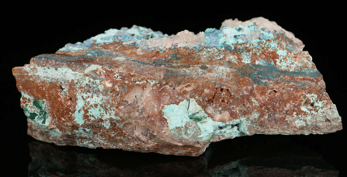Shattuckite, Plancheite on Matrix, Tantara Mine, DRC