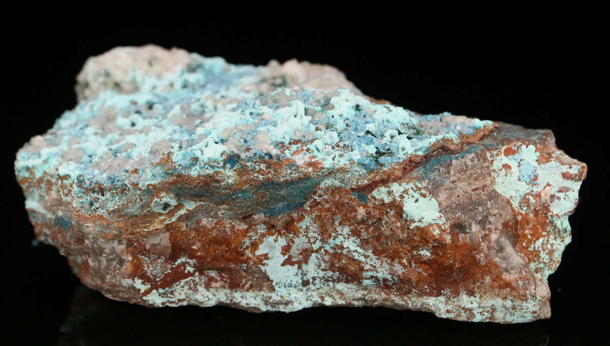 Shattuckite, Plancheite on Matrix, Tantara Mine, DRC
