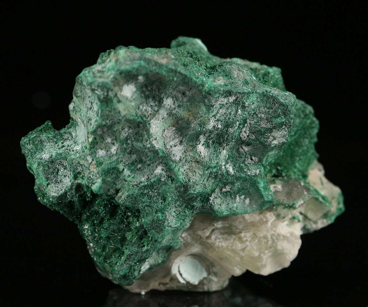 Calcite & Malachite, Mashamba West Mine, DRC