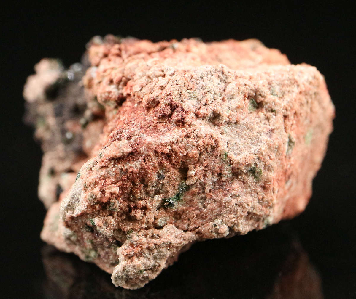 Libethenite on Matrix, DR Congo