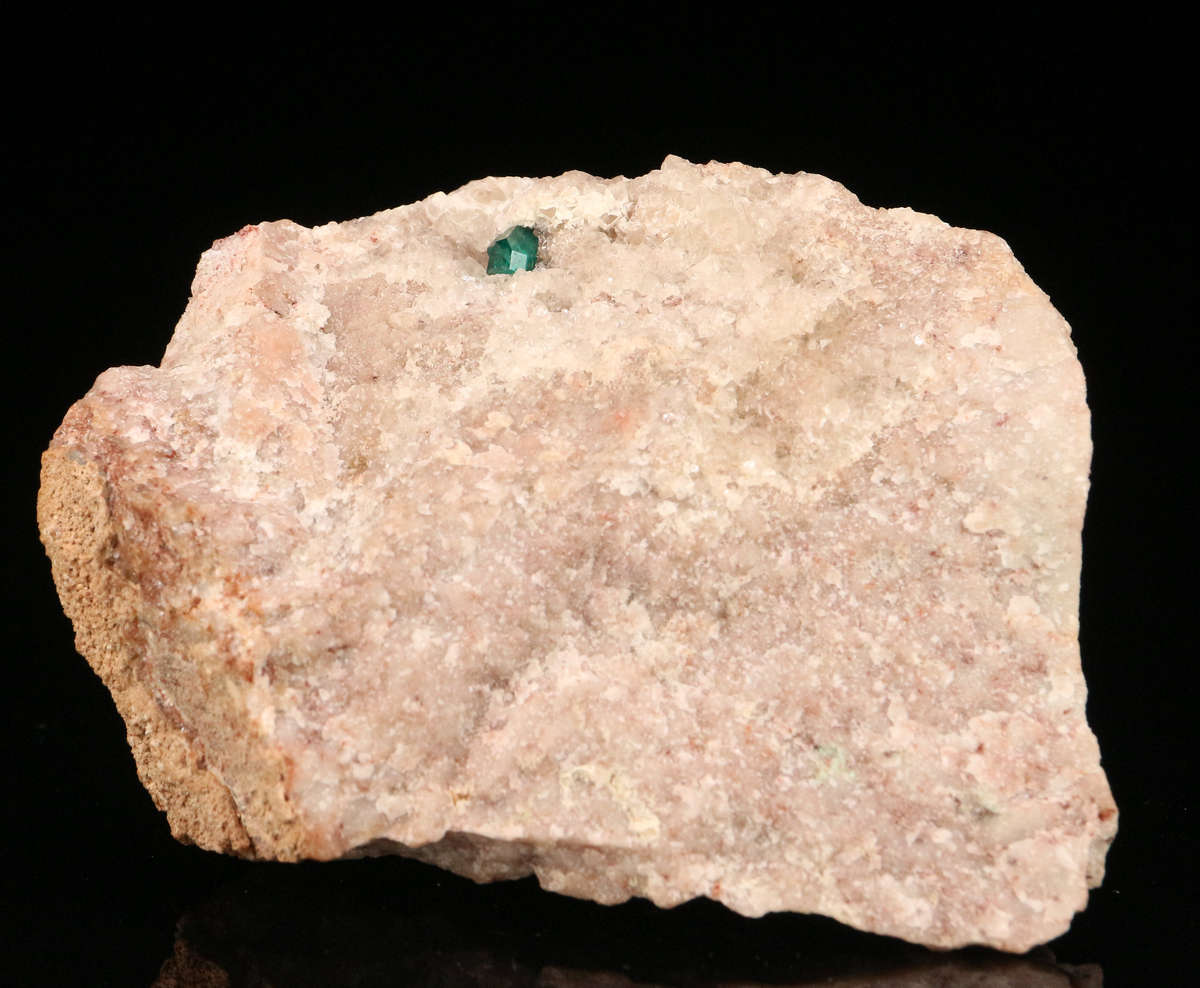 Dioptase on Matrix, Kaokoveld Region, Namibia