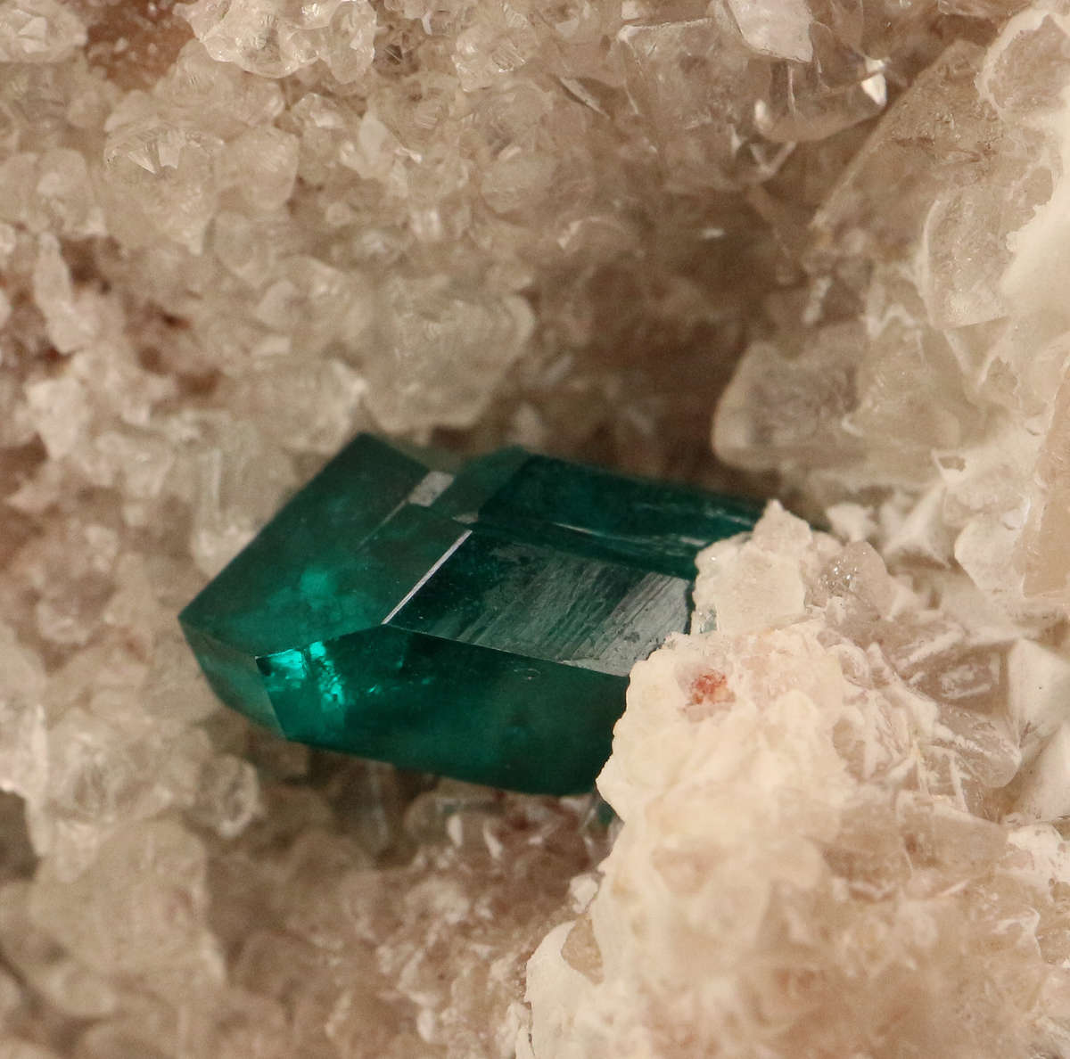 Dioptase on Matrix, Kaokoveld Region, Namibia