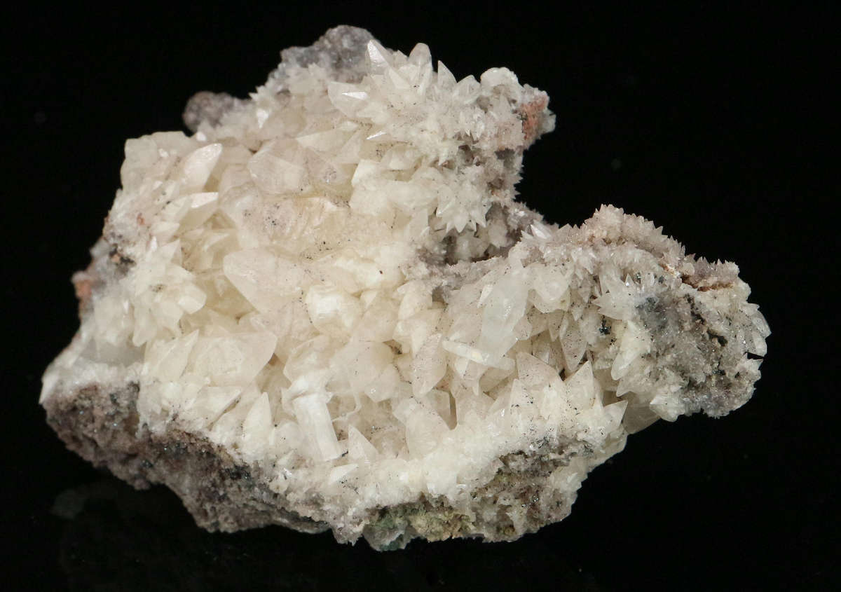 Calcite on Matrix, "N'Chwaning II Mine, Kalahari Manganese Field, Northern Cape, South Africa "