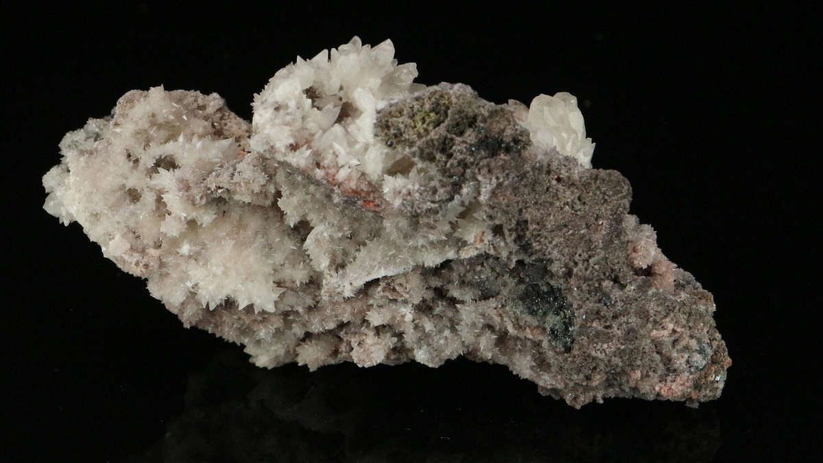 Calcite on Matrix, "N'Chwaning II Mine, Kalahari Manganese Field, Northern Cape, South Africa "
