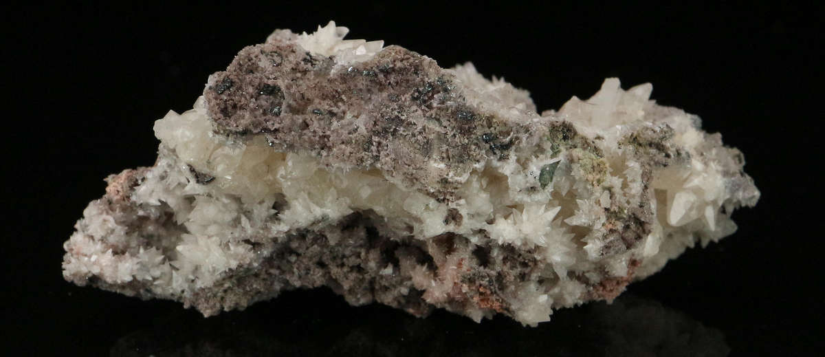 Calcite on Matrix, "N'Chwaning II Mine, Kalahari Manganese Field, Northern Cape, South Africa "