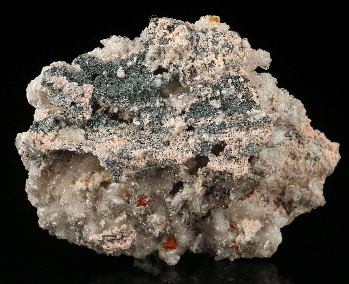 Baryte on Matrix, "N'Chwaning II Mine, Kalahari Manganese Field, Northern Cape, South Africa. "