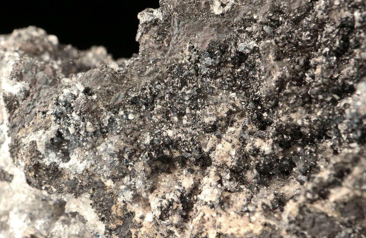 Quartz on Matrix, "N'Chwaning II Mine, Kalahari Manganese Field, Northern Cape, South Africa. "