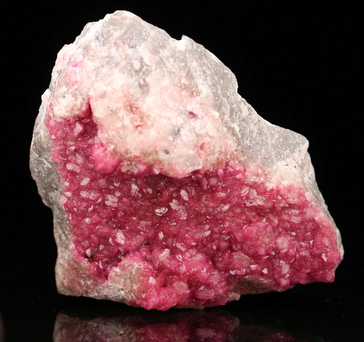 Cobaltoan Calcite on Matrix, Kakanda deposit, Lubudi, Lualaba, DR Congo