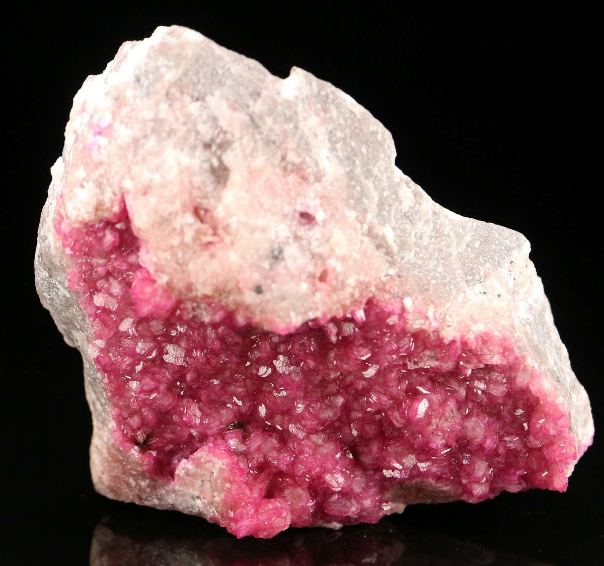 Cobaltoan Calcite on Matrix, Kakanda deposit, Lubudi, Lualaba, DR Congo