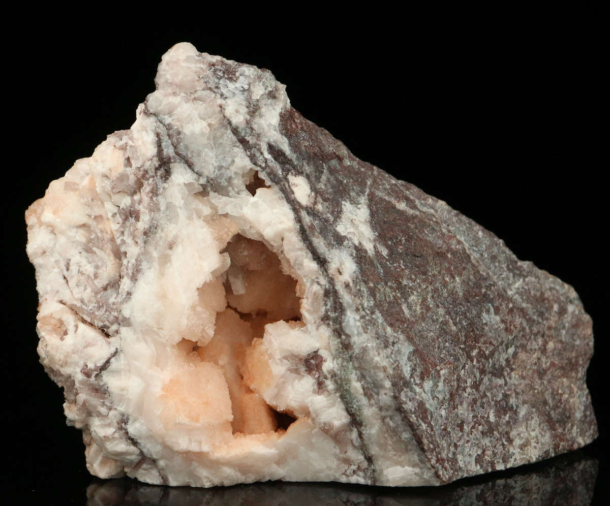 Manganoan Calcite Cluster,"N'Chwaning II Mine, Kalahari Manganese Field, Northern Cape, South Africa