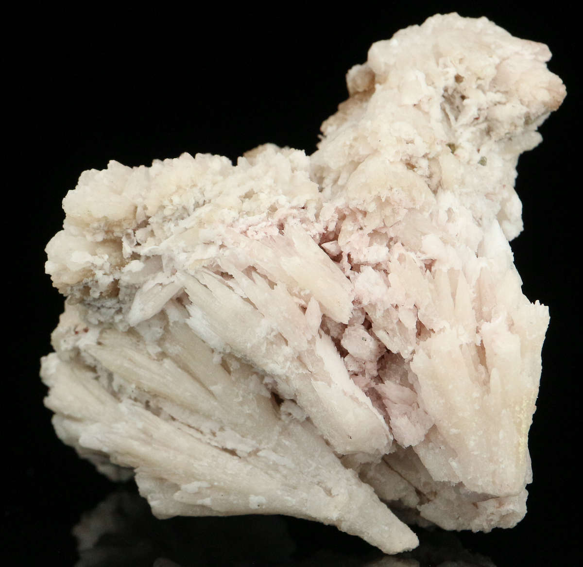 Calcite Cluster, "N'Chwaning II Mine, Kalahari Manganese Field, Northern Cape, South Africa. "