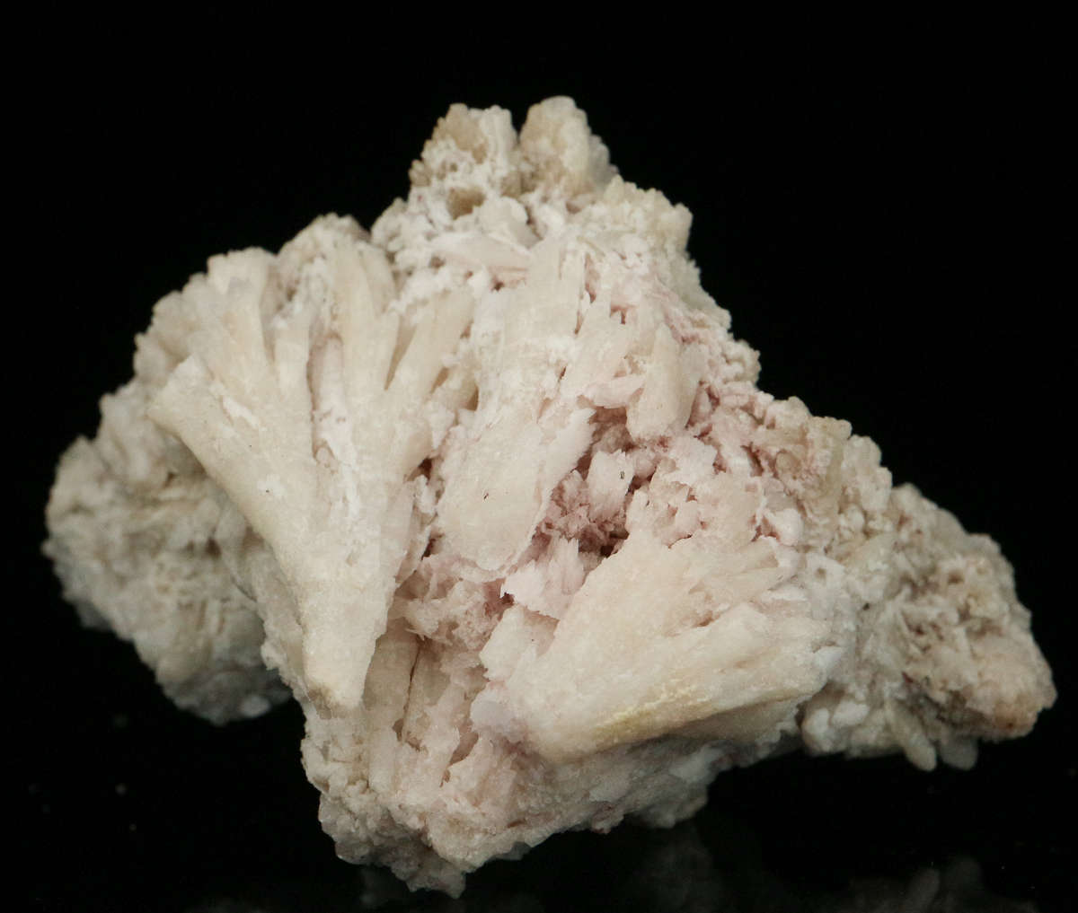 Calcite Cluster, "N'Chwaning II Mine, Kalahari Manganese Field, Northern Cape, South Africa. "