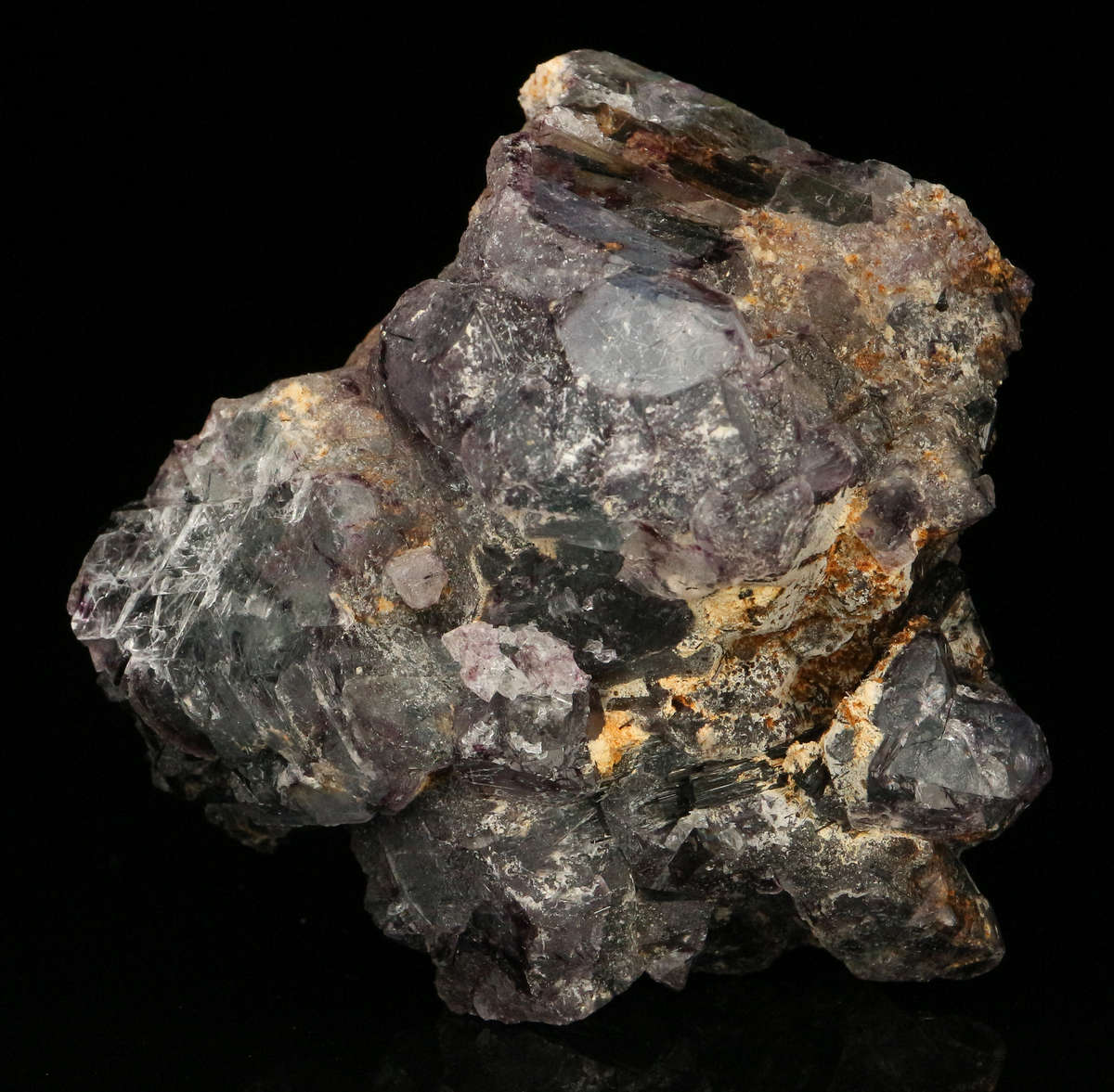 Schorl Incl Fluorite, Erongo Mountains, Karibib Constituency, Erongo Region, Namibia