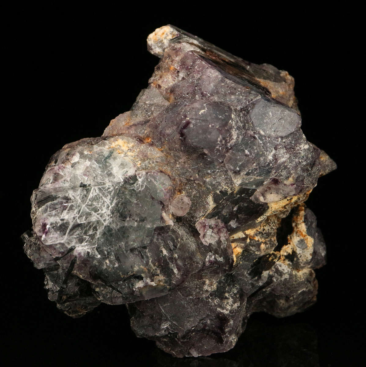 Schorl Incl Fluorite, Erongo Mountains, Karibib Constituency, Erongo Region, Namibia