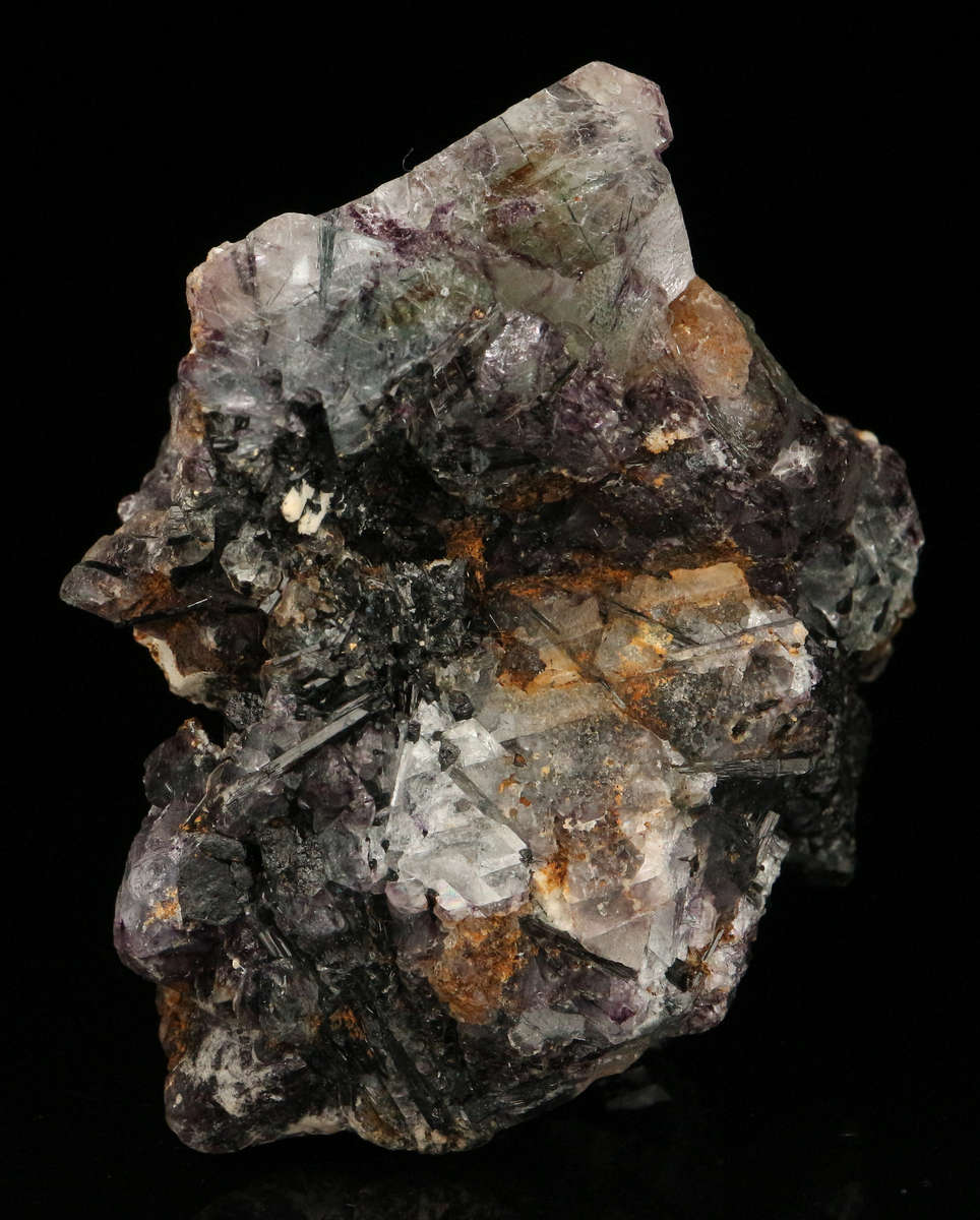 Schorl Incl Fluorite, Erongo Mountains, Karibib Constituency, Erongo Region, Namibia