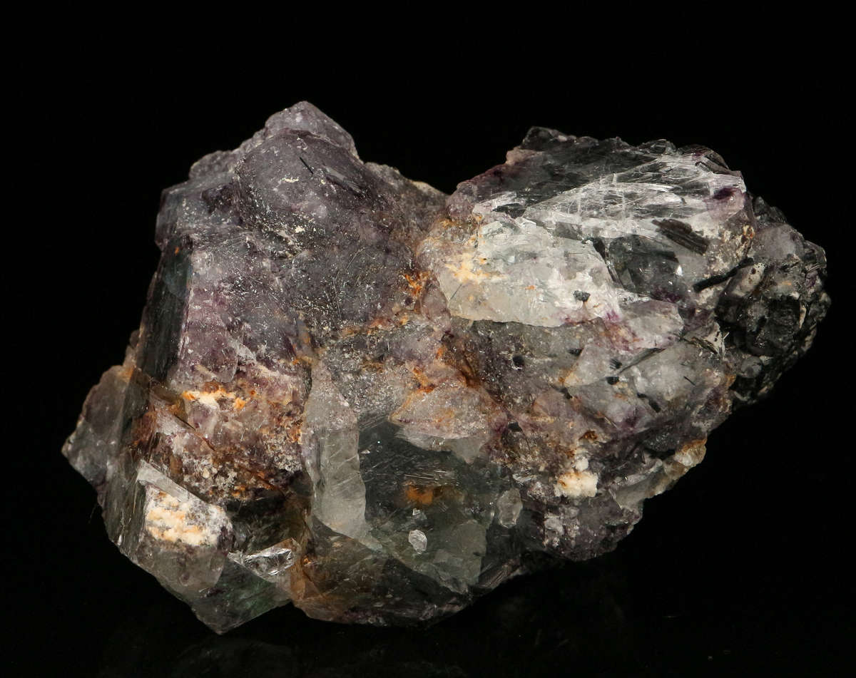 Schorl Incl Fluorite, Erongo Mountains, Karibib Constituency, Erongo Region, Namibia