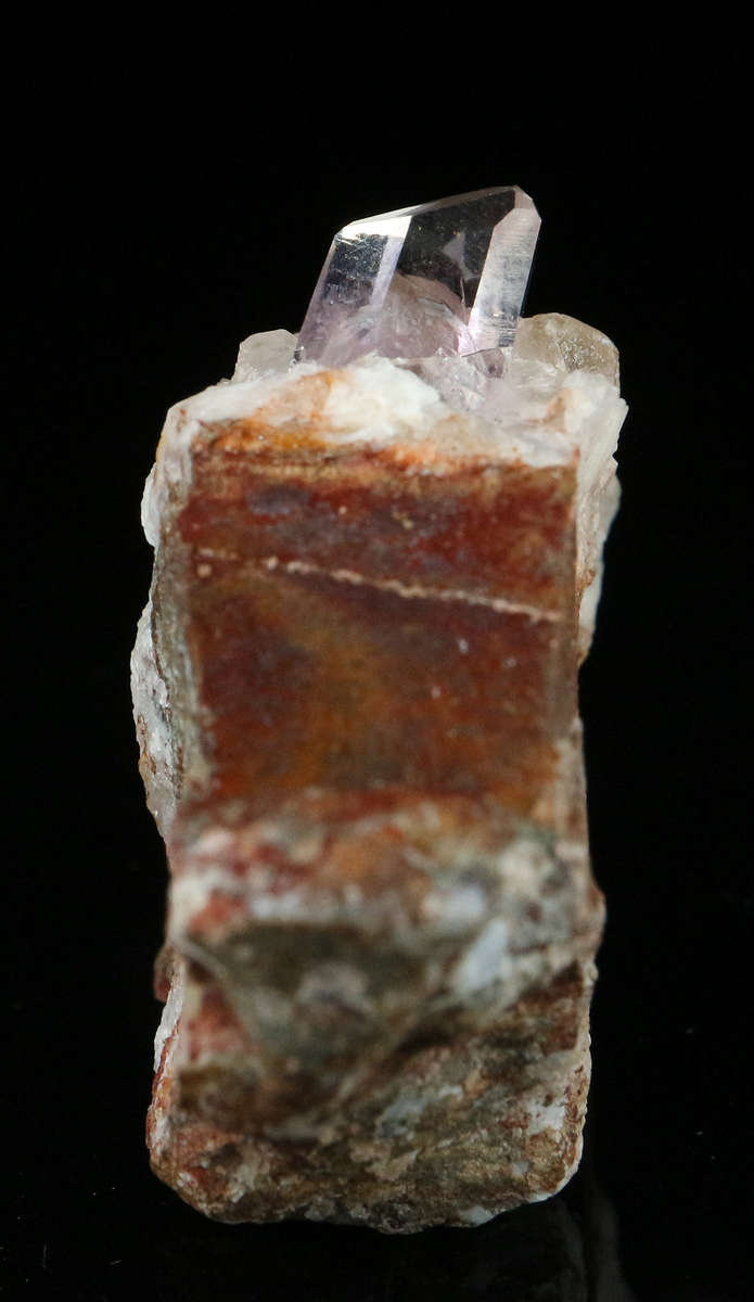 Calcite, Amethyst Quartz on Matrix, Gobobosebberge Mnt, Namibia