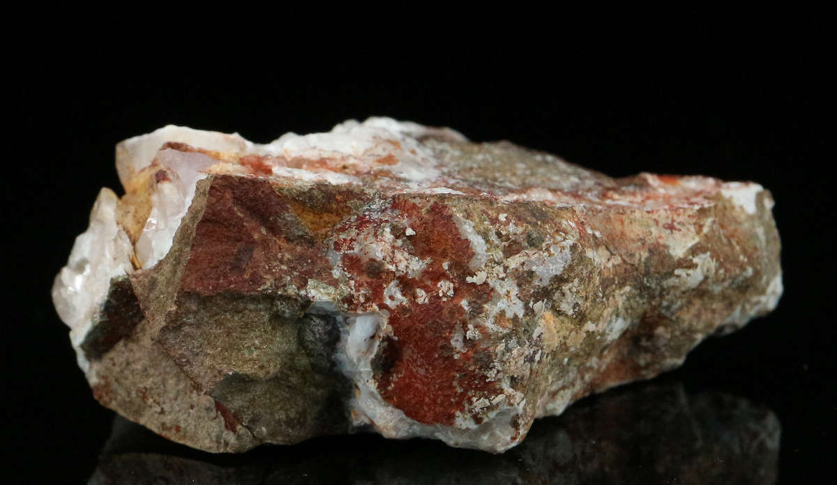 Calcite, Amethyst Quartz on Matrix, Gobobosebberge Mnt, Namibia