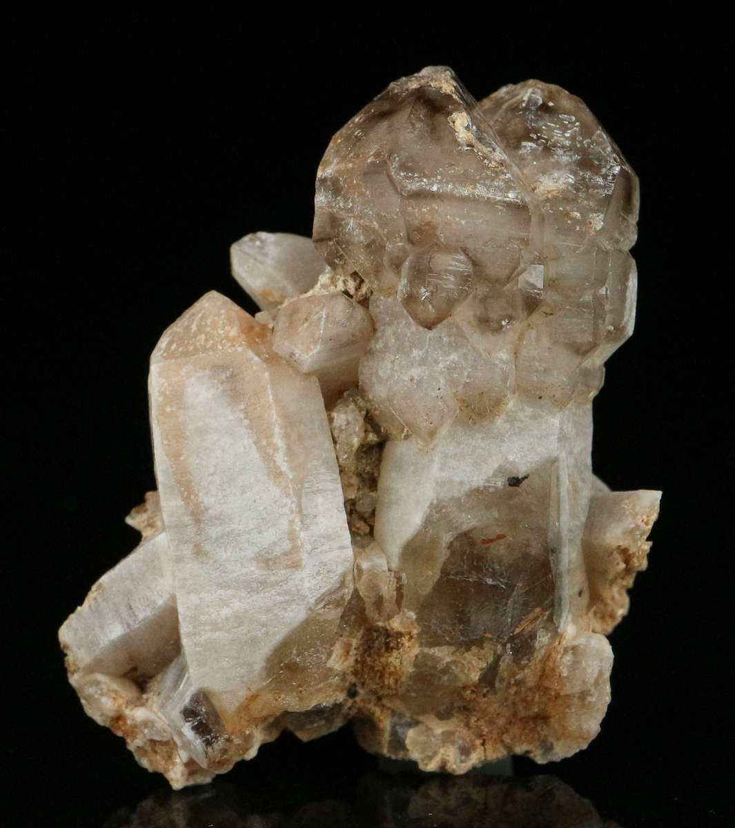 Smoky Quartz Cluster, Orange River Area, Northern Cape, South Africa