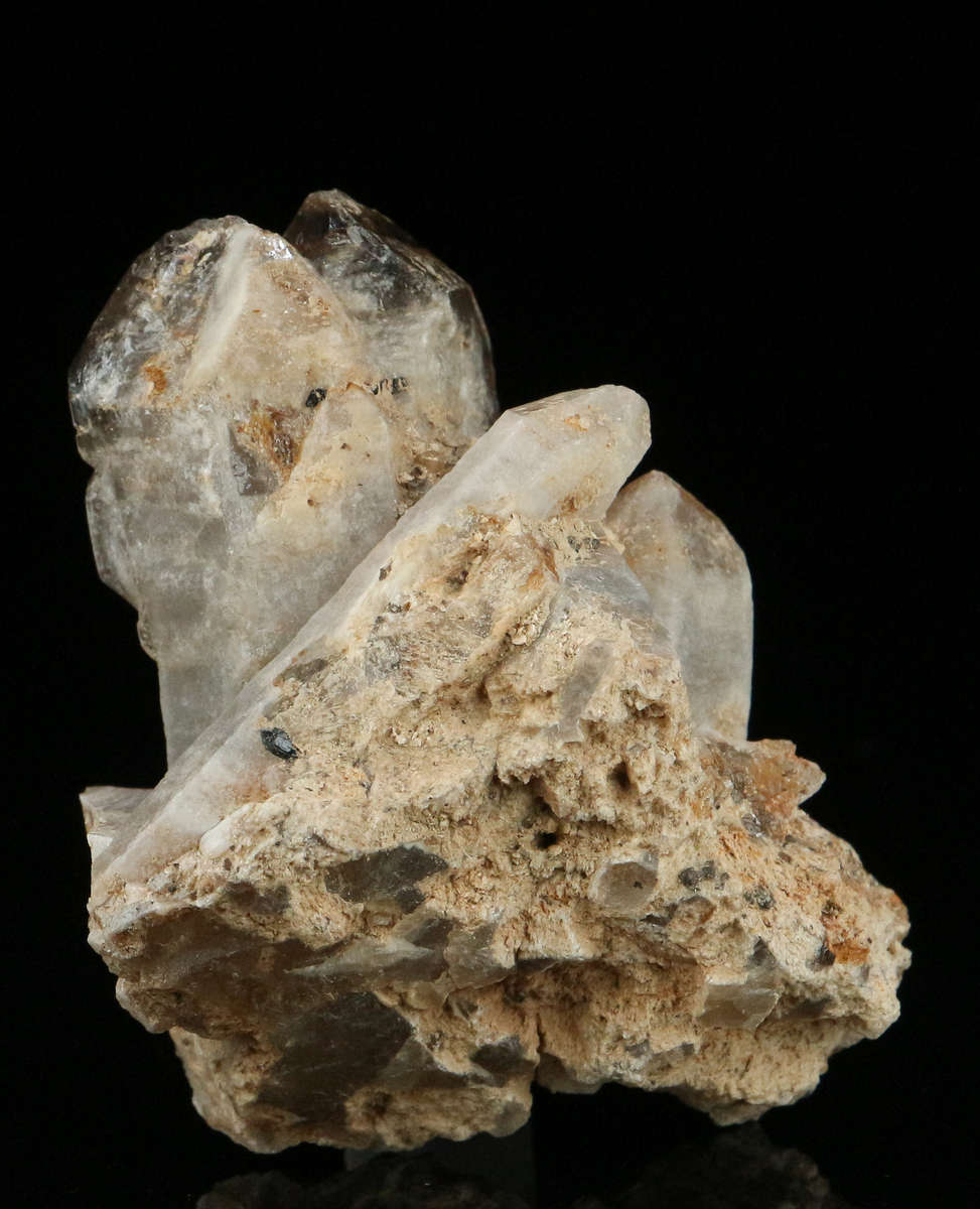 Smoky Quartz Cluster, Orange River Area, Northern Cape, South Africa