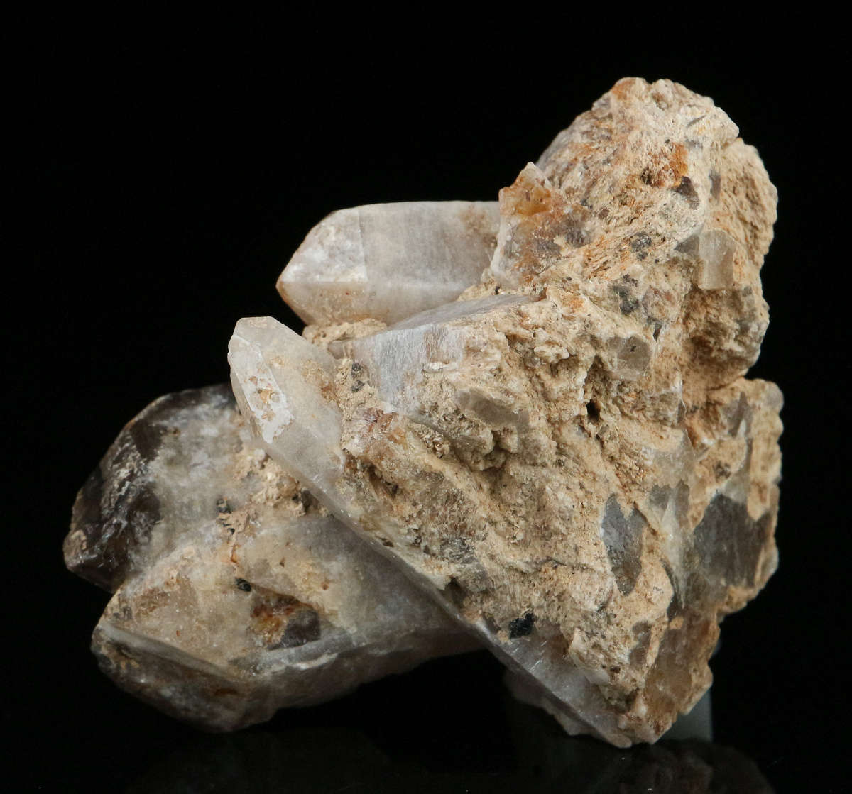 Smoky Quartz Cluster, Orange River Area, Northern Cape, South Africa