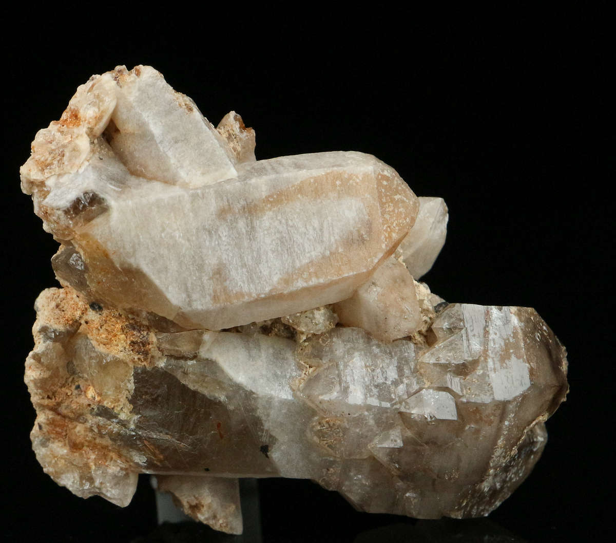 Smoky Quartz Cluster, Orange River Area, Northern Cape, South Africa