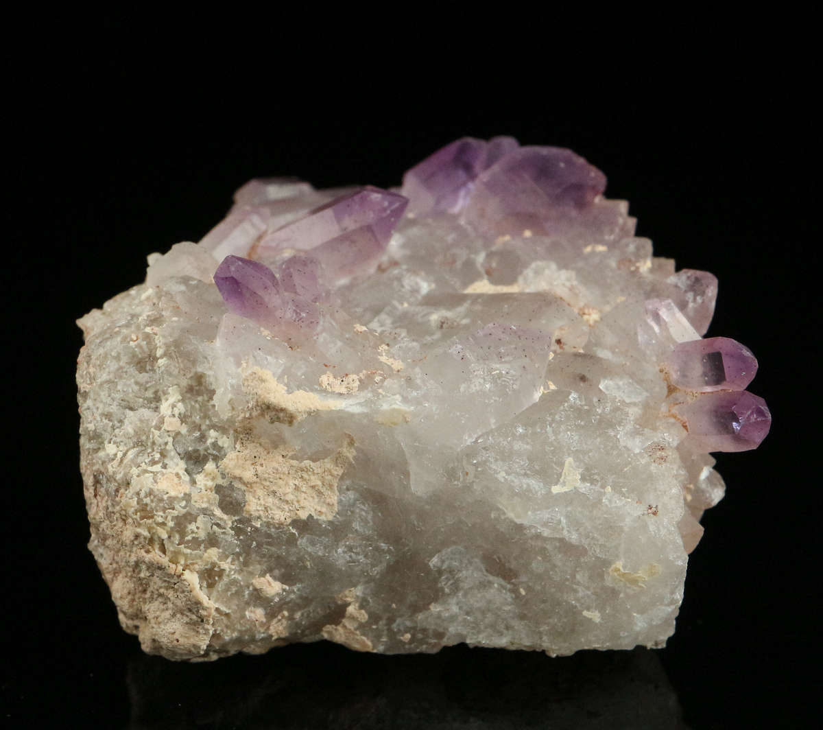 Amethyst Quartz on Matrix, Gobobosebberge Mnt, Namibia