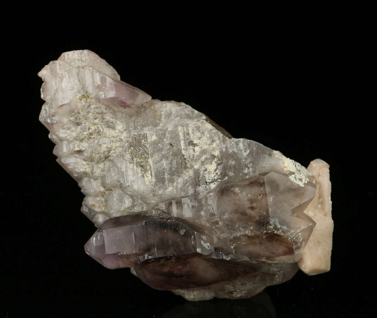 Amethyst Quartz on Matrix, Gobobosebberge Mnt, Namibia