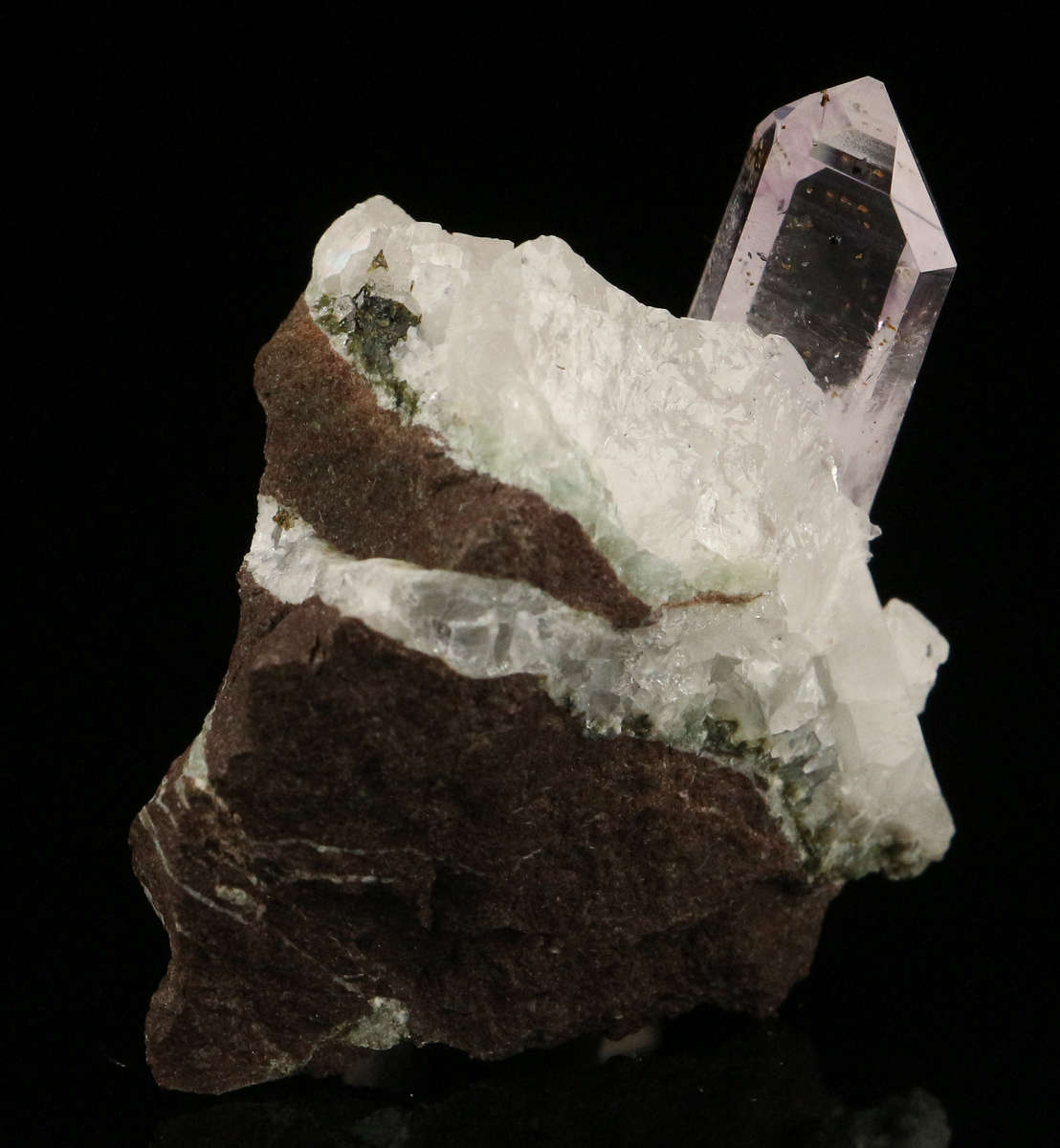 Amethyst Quartz on Matrix, Gobobosebberge Mnt, Namibia