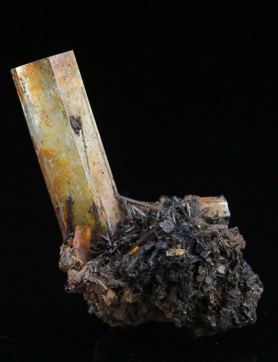 Aquamarine & Schorl, Erongo Mnt Region, Namibia