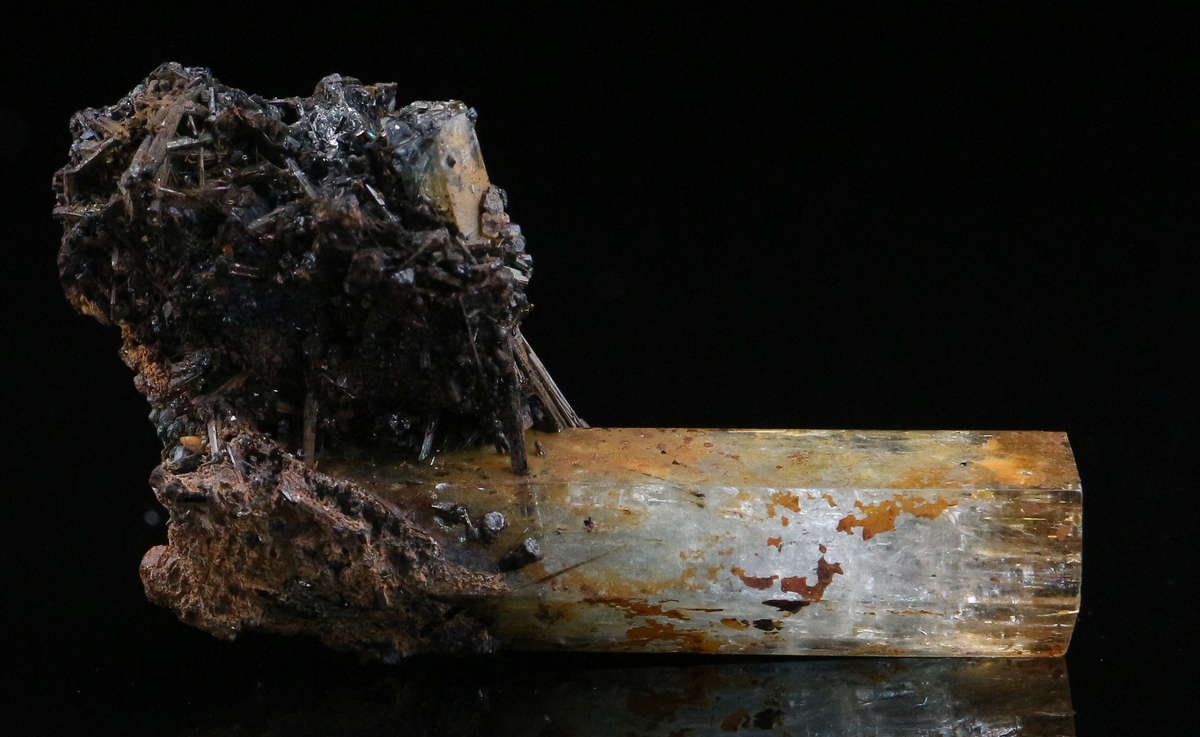 Aquamarine & Schorl, Erongo Mnt Region, Namibia