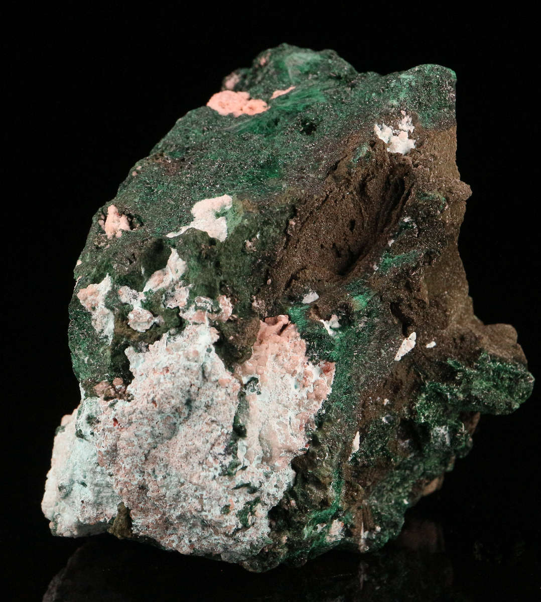 Kolwesite & Malachite Cluster, Mashamba West Mine, DRC