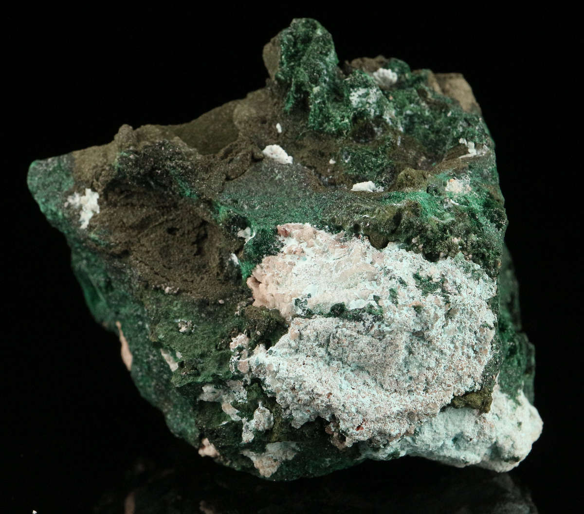 Kolwesite & Malachite Cluster, Mashamba West Mine, DRC