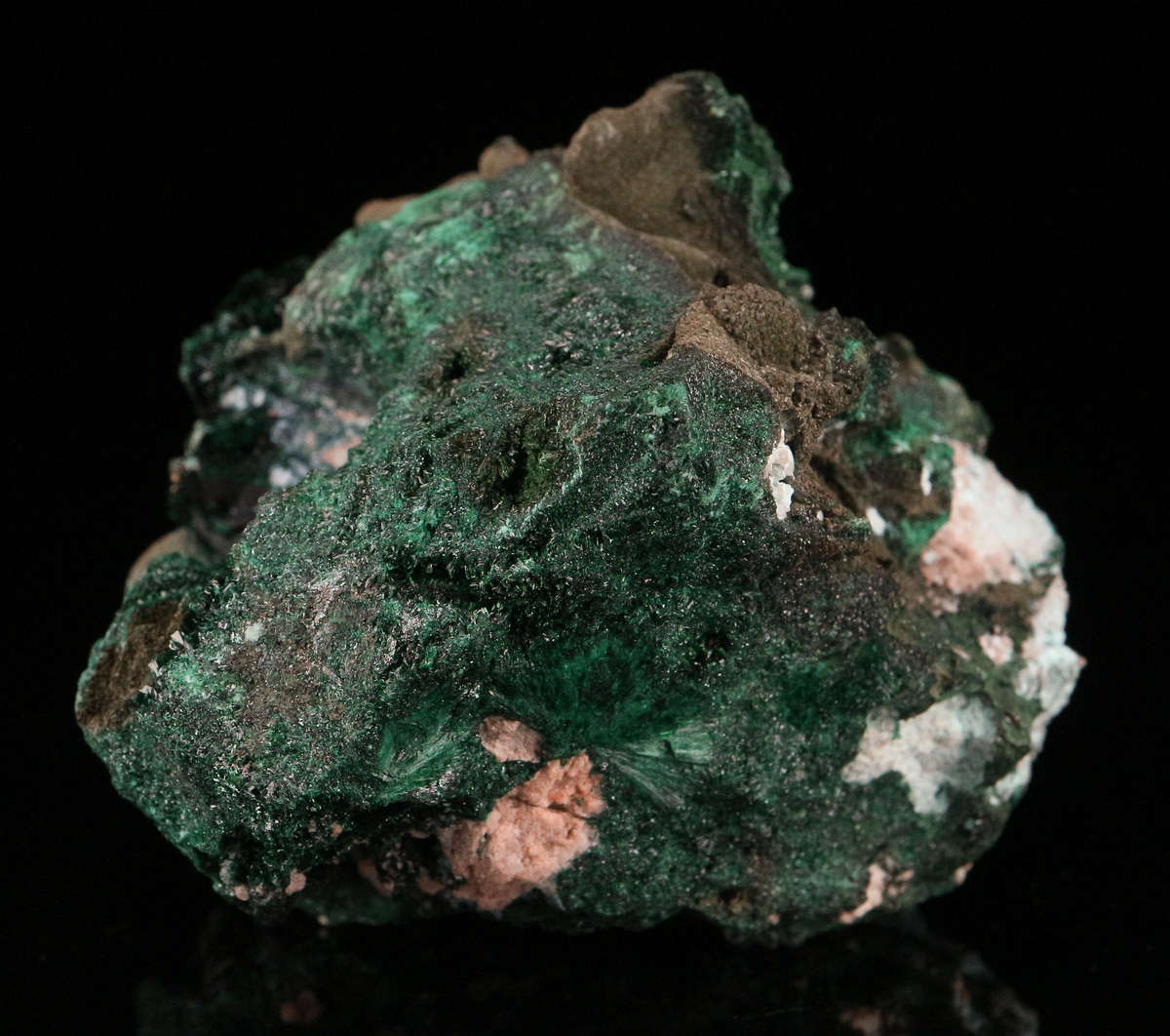 Kolwesite & Malachite Cluster, Mashamba West Mine, DRC