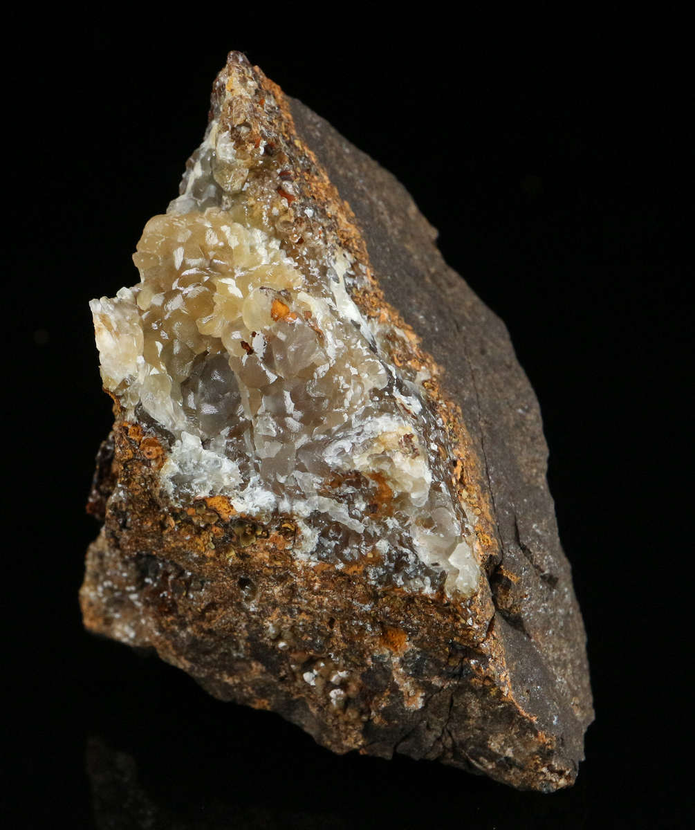 Smithsonite on Matrix, Rosh Pinah Mine, Namibia
