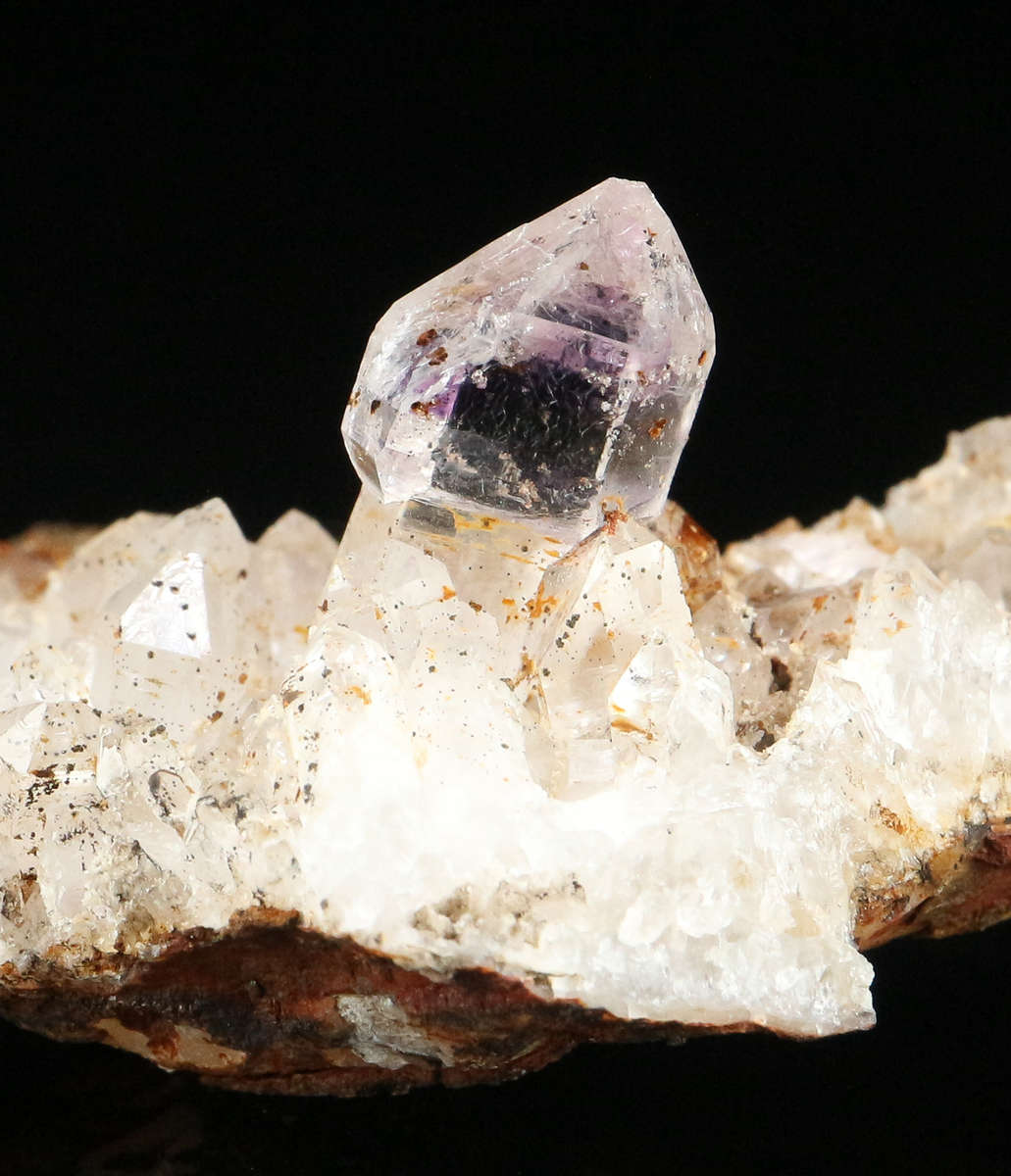 Amethyst Quartz on Matrix, Gobobosebberge Mnt, Namibia