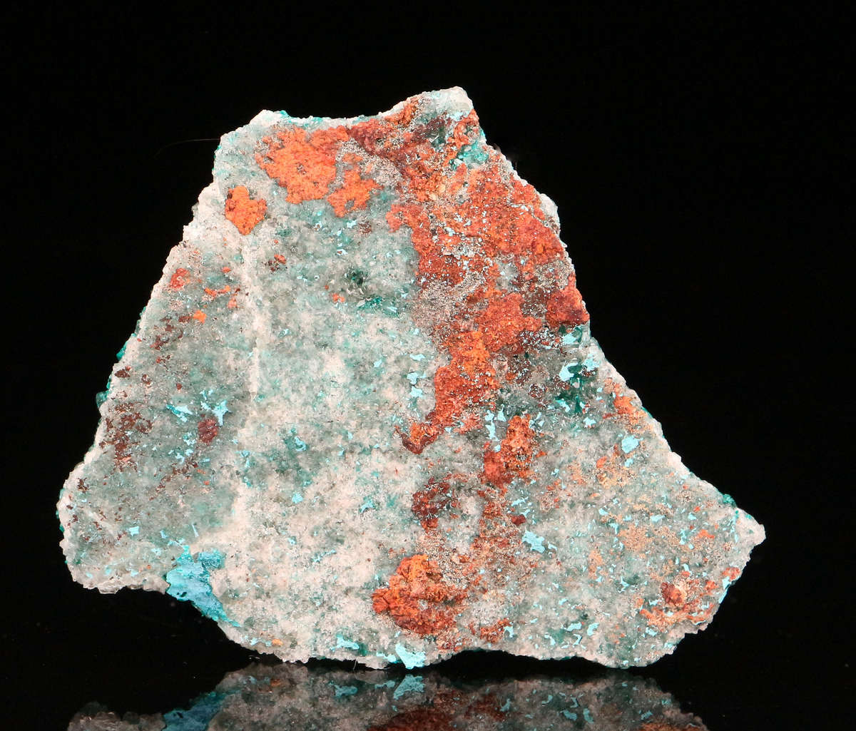 Malachite on Baryte, Shangulowé Mine, Kambove, Haut-Katanga, DR Congo