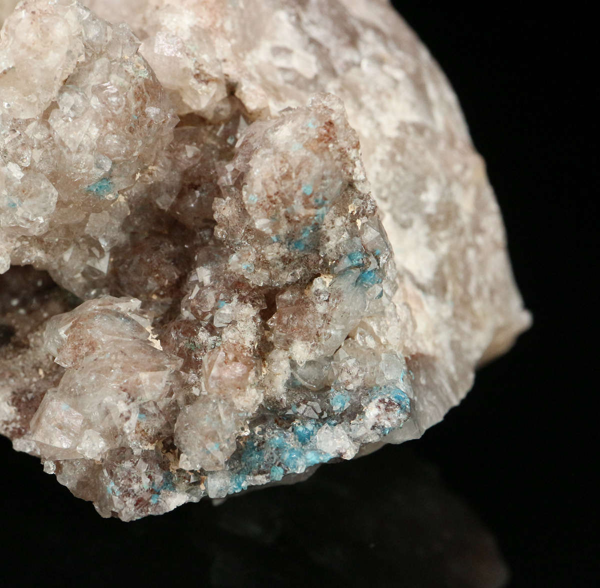 Shattuckite incl Quartz, Kaokoveld Region, Namibia