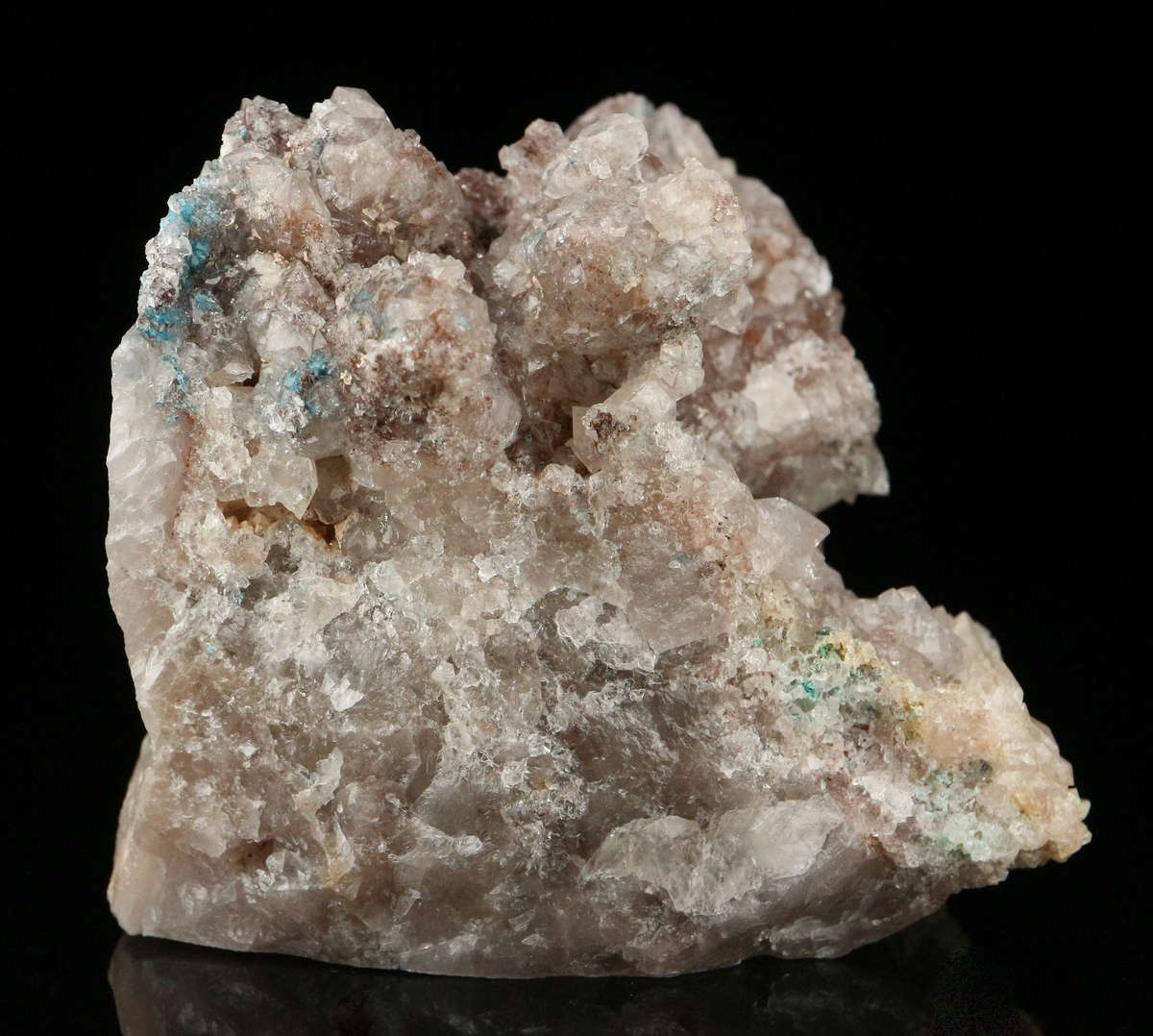 Shattuckite incl Quartz, Kaokoveld Region, Namibia