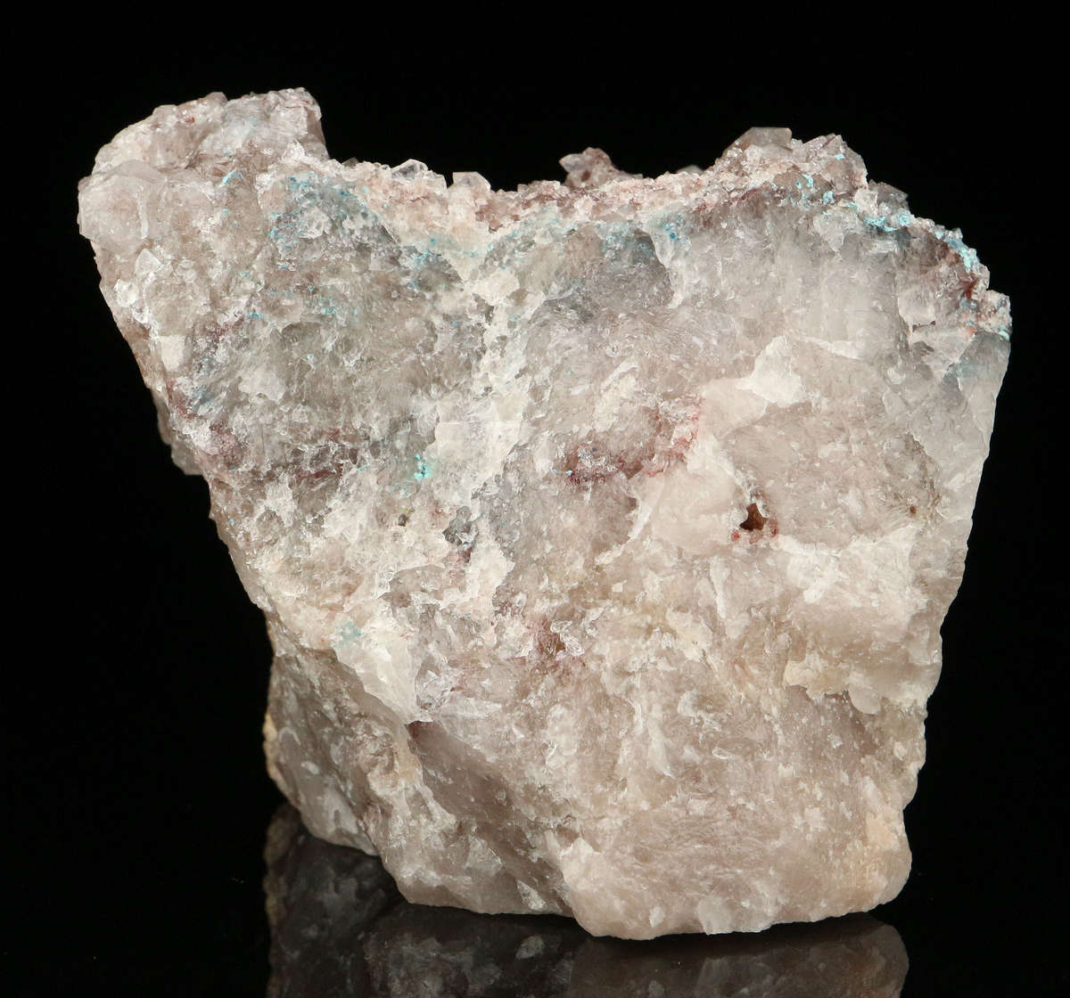 Shattuckite incl Quartz, Kaokoveld Region, Namibia