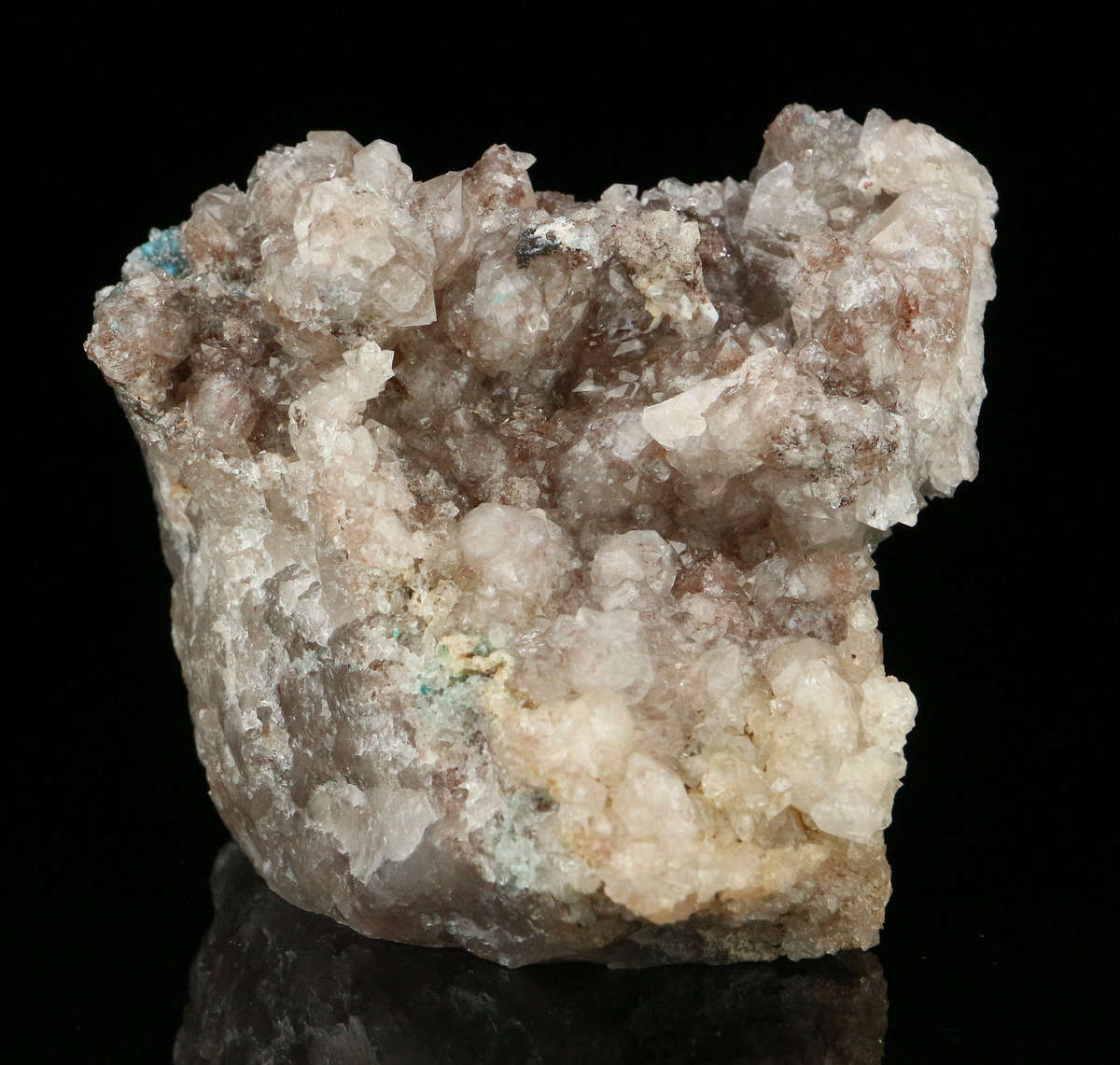 Shattuckite incl Quartz, Kaokoveld Region, Namibia